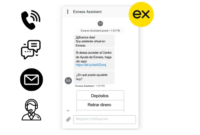 Soporte al Cliente de Exness