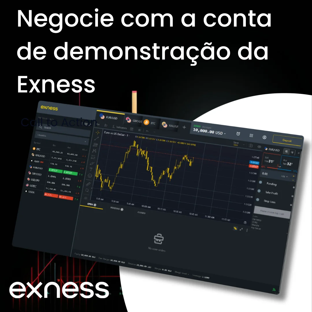 Conta demo da Exness