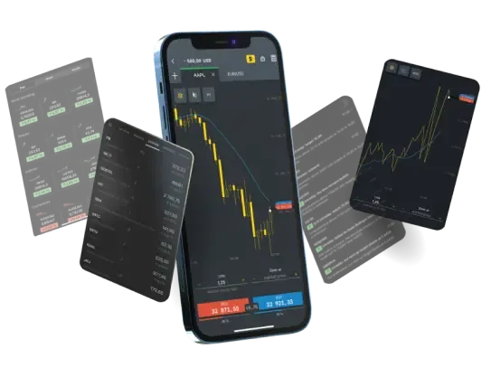 Comparación del terminal web Exness