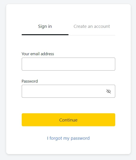 Exness Real Account Login