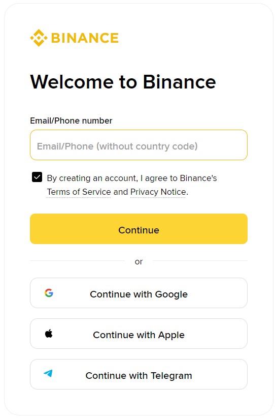 Paso a paso: cómo registrarse en Binance
