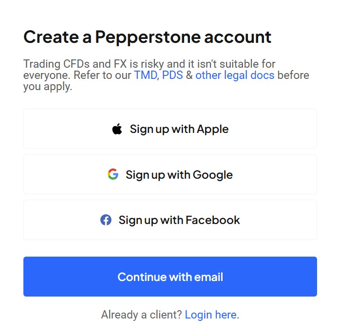 Primeros Pasos – Cómo Abrir una Cuenta
